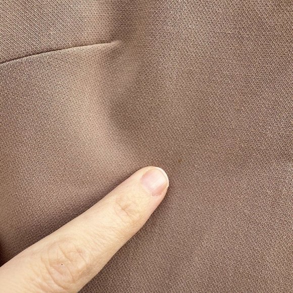 Trina Turk Cut-Out Shift Silver Dress Style # 178308 Tan Camel Women’s Size 12 - Picture 12 of 12